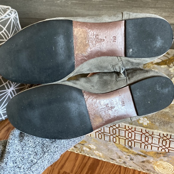 Cole Haan Suede Knee High Leather Boots - Picture 9 of 12